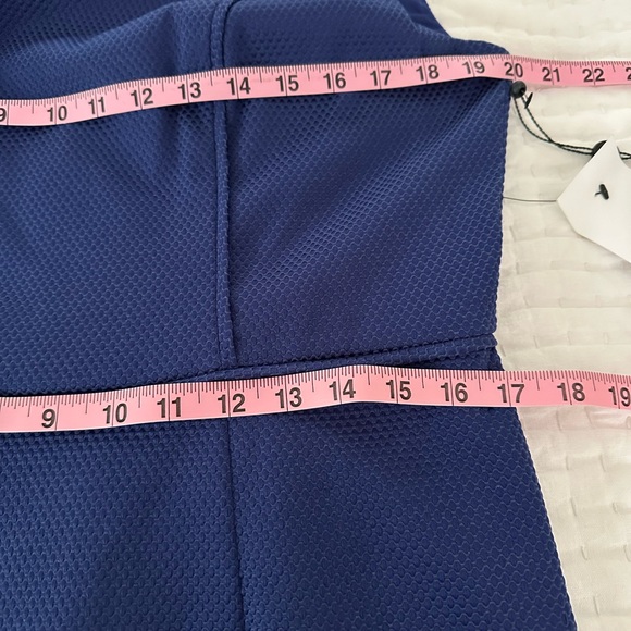 Adrianna Papell Blue Dress NWT Cocktail S12 New w Tags attached - Picture 12 of 16